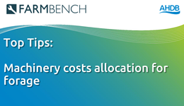 FARMBENCH:  Machinery costs allocation for forage